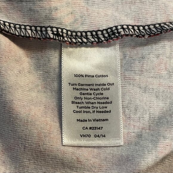 TALBOTS WOMAN Paisley Print Pima Cotton Long Sleeve Top - Size 2X - Picture 5 of 5